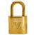 Louis Vuitton Vorhängeschloss und Schlüssel Set Accessoire Golden Metallisch - Ansicht 2
