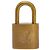 Accesorio Juego de Llave y Candado Louis Vuitton Dorado Metálico - vista 2