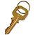 Accesorio Juego de Llave y Candado Louis Vuitton Dorado Metálico - vista 5