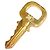 Accessorio Lucchetto Louis Vuitton D'oro Metallico - vista 5