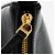 Bolsa de Ombro Small Lucky Lock em Couro Patente Grão Givenchy Preto - vista 10