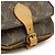 Borsa Louis Vuitton Mini Cartouchiere Marrone - vista 9