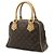 Borsa Louis Vuitton Manhattan PM Marrone - vista 2