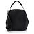 Louis Vuitton Babylone PM Satchel aus Mahina-Leder Schwarz