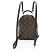 Zaino Louis Vuitton Monogram Canvas Palm Springs Mini Nero - vista 3