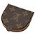 Louis Vuitton Porte Monnaie Cuvette Coin Case Castaño - vista 2