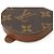 Louis Vuitton Porte Monnaie Cuvette Coin Case Castaño - vista 3