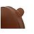 Louis Vuitton Porte Monnaie Cuvette Coin Case Castaño - vista 8