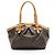 Borsa Satchel Louis Vuitton Monogram Canvas Tivoli GM Marrone - vista 3