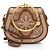 Chloé Borsa bracciale Nile Small in patchwork di pelle di vitello Chloe Marrone Beige