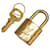 Set Lucchetto e Chiave Louis Vuitton D'oro Metallico