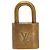 Accessorio Set Chiave e Lucchetto Louis Vuitton Cadena D'oro Metallico - vista 2