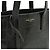 Saint Laurent Mini Bolsa de Compras Brinquedo Preto - vista 8
