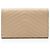 Cartera con cadena Saint Laurent Matelassé Grain de Poudre Monogram Castaño Beige - vista 3