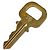 Set Lucchetto e Chiave Louis Vuitton D'oro Metallico - vista 5