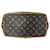 Borsa a mano e a tracolla Louis Vuitton Palermo PM Monogram Marrone - vista 4