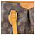 Borsa a mano e a tracolla Louis Vuitton Palermo PM Monogram Marrone - vista 8