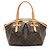 Bolso Satchel Louis Vuitton Monogram Canvas Tivoli GM Castaño