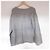 Autre Marque Collage V-Ausschnitt Strickpullover Braun - Ansicht 2
