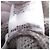 Autre Marque Collage V-Ausschnitt Strickpullover Braun - Ansicht 9