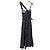 Autre Marque CASA FLINE Pleats Docking Plisse-Denimkleid - Ansicht 2
