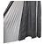 Autre Marque CASA FLINE Pleats Docking Plisse-Denimkleid - Ansicht 4