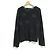 Autre Marque COMME des GARCONS Stricktop mit Blumen Schwarz - Ansicht 2