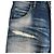 Autre Marque wjk Denim-Hose mit engem Strick Blau - Ansicht 2