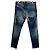 Autre Marque wjk Denim-Hose mit engem Strick Blau - Ansicht 3