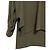Autre Marque STUDIO NICHOLSON Wollbluse mit V-Ausschnitt Grün Khaki - Ansicht 3
