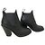Acne STAR Chelsea Boots aus Leder Schwarz - Ansicht 3