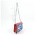 Autre Marque Borsa les petits joueurs Nero Bianco Rosso Blu - vista 2