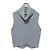 Autre Marque Maglia senza maniche a collo alto in lana merino CINOH Marrone