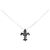 Autre Marque Collana in oro bianco e oro nero Au750 con diamanti