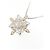 Autre Marque Collana GSTV Platinum Au750 Diamond Argento - vista 3
