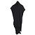 Chaleco largo de punto de cuello alto en cashmere Jil Sander Negro