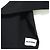 Chaleco largo de punto de cuello alto en cashmere Jil Sander Negro - vista 6