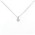 Autre Marque Collana in diamanti Pt900 Pt850 Argento