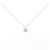 Autre Marque Collana di diamanti Pt900/Pt850 Argento