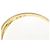 Autre Marque Crescent Vert Au750 Ring mit synthetischem Saphir Golden - Ansicht 4