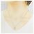 Autre Marque Collana in oro bianco K14 e diamanti Argento - vista 6