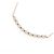 Autre Marque Collana 4°C K10 Pink Gold Rosa - vista 3