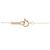 Autre Marque Collana 4°C K10 Pink Gold Rosa - vista 5