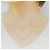 Autre Marque Collana 4°C K10 Pink Gold Rosa - vista 6