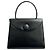 Borsa a mano in pelle GIVENCHY logo 4G Nero D'oro - vista 2
