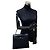 Borsa a mano in pelle GIVENCHY logo 4G Nero D'oro - vista 5