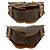 Céline Borsa a tracolla Celine Macadam Blazon Triomphe Pattern PVC Leather Marrone - vista 14