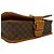 Céline Borsa a tracolla Celine Macadam Blazon Triomphe Pattern PVC Leather Marrone - vista 15