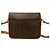 Céline Borsa a tracolla Celine Macadam Blazon Triomphe Pattern PVC Leather Marrone - vista 8