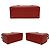 Fendi Leder 2-Way Schultertasche Rot - Ansicht 12